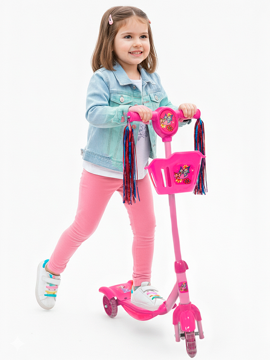 Scooter Para Niños Patin Del Diablo Luces Y Sonidos