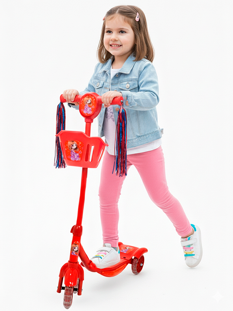 Scooter Para Niños Patin Del Diablo Luces Y Sonidos