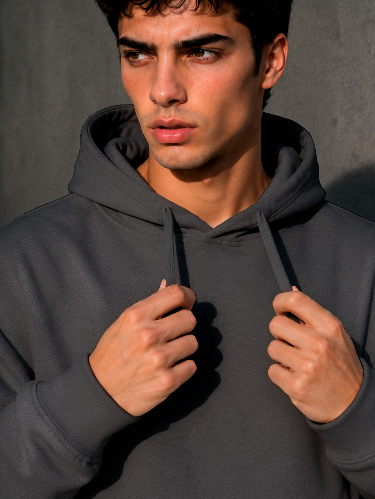 Sudadera Hombre Con Capucha De Calidad Hoodie