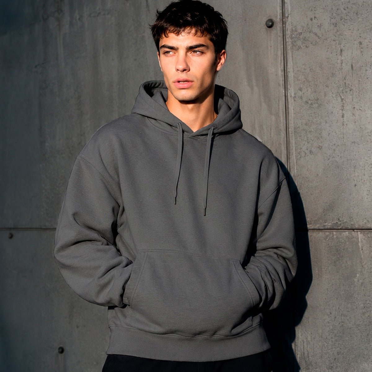 Sudadera Hombre Con Capucha De Calidad Hoodie MAYOREO