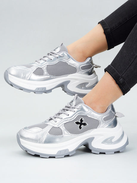 Tenis Mujer Plataforma Chunky Sneakers Moda Urbana