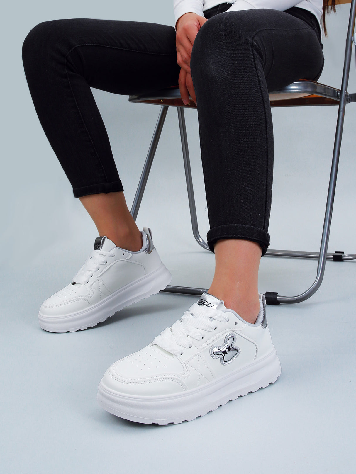 Tenis Para Mujer Clasico Sneakers Antileslizante Moda Urbana
