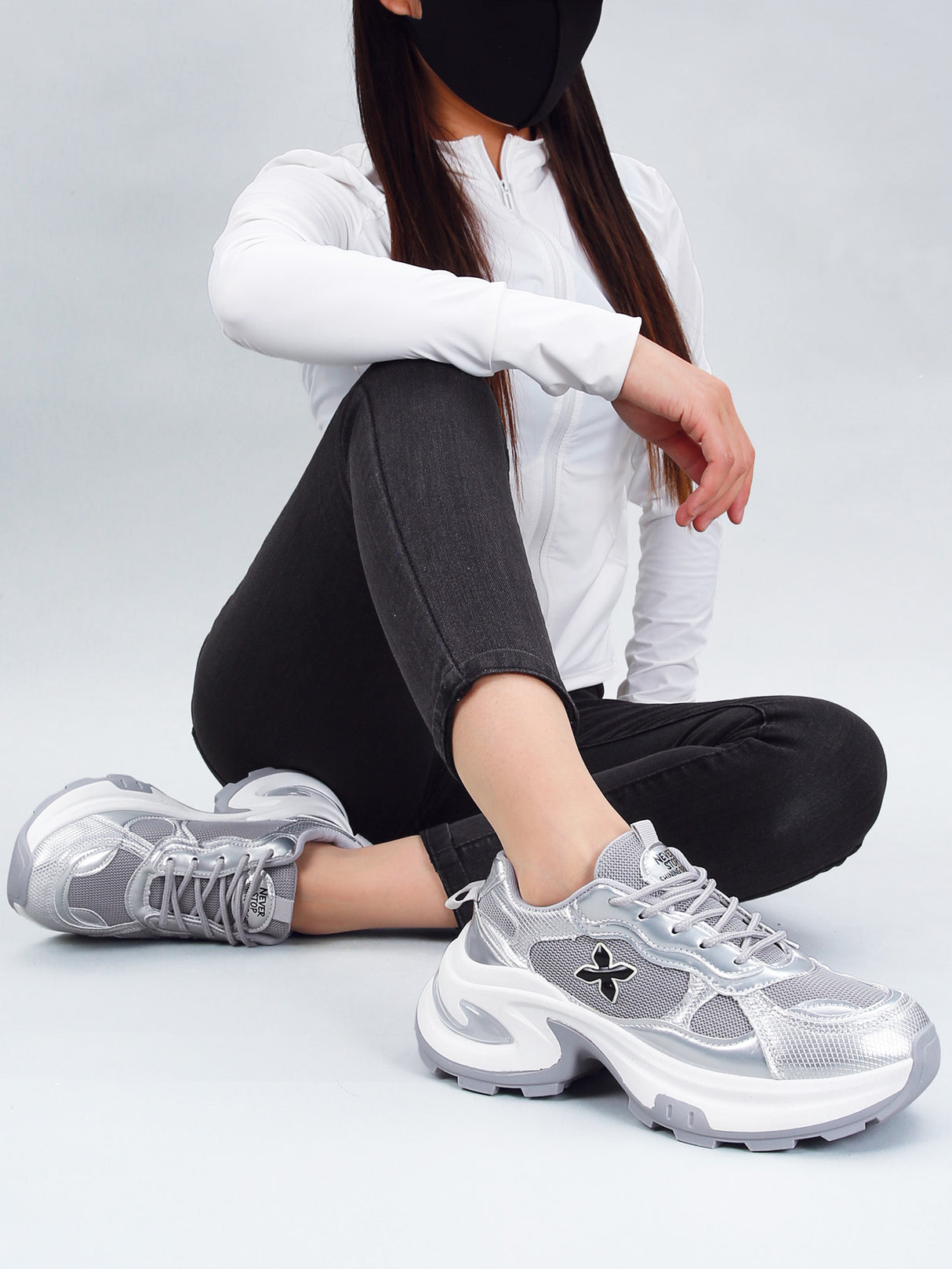 Tenis Mujer Plataforma Chunky Sneakers Moda Urbana