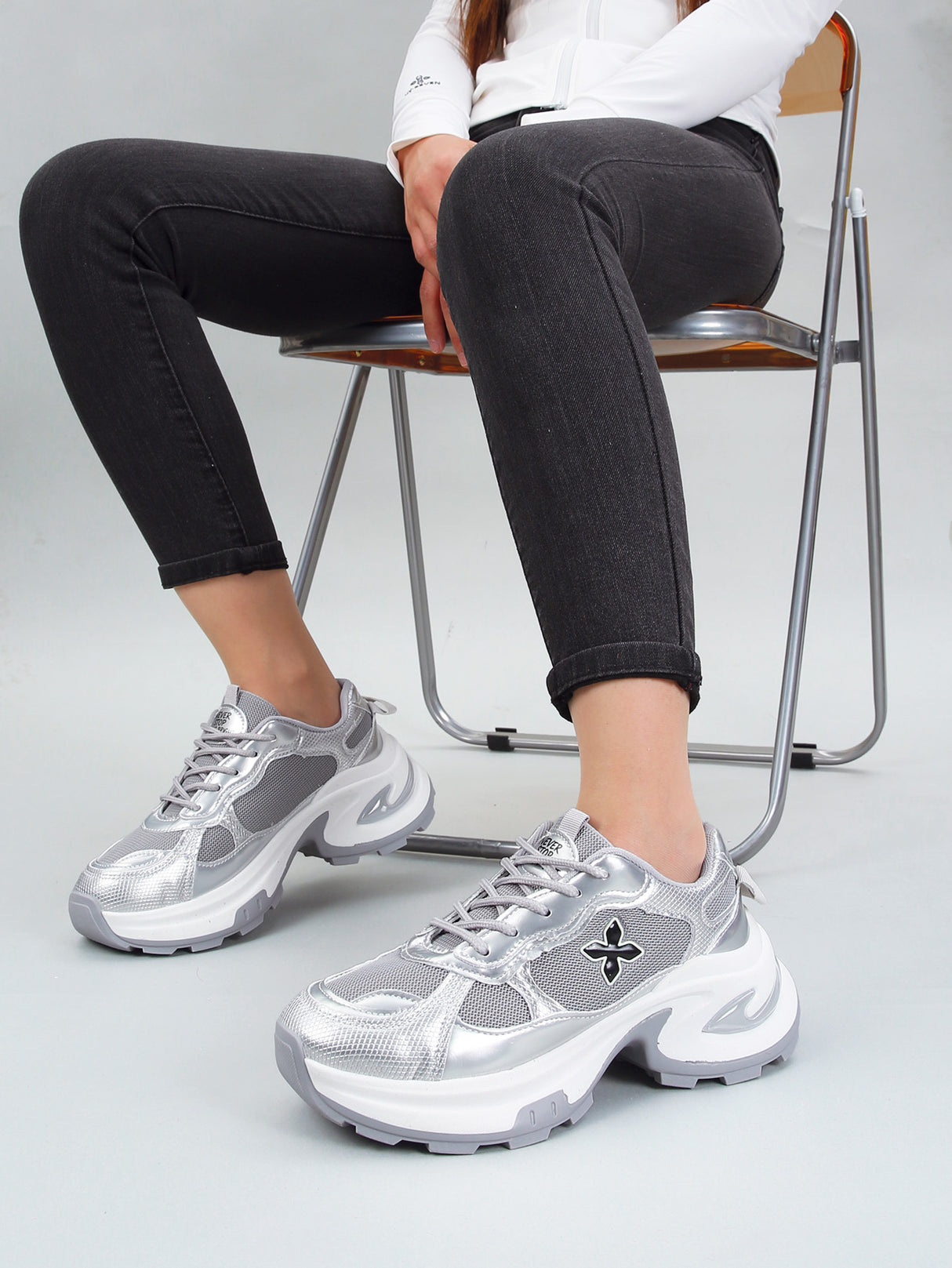 Tenis Mujer Plataforma Chunky Sneakers Moda Urbana