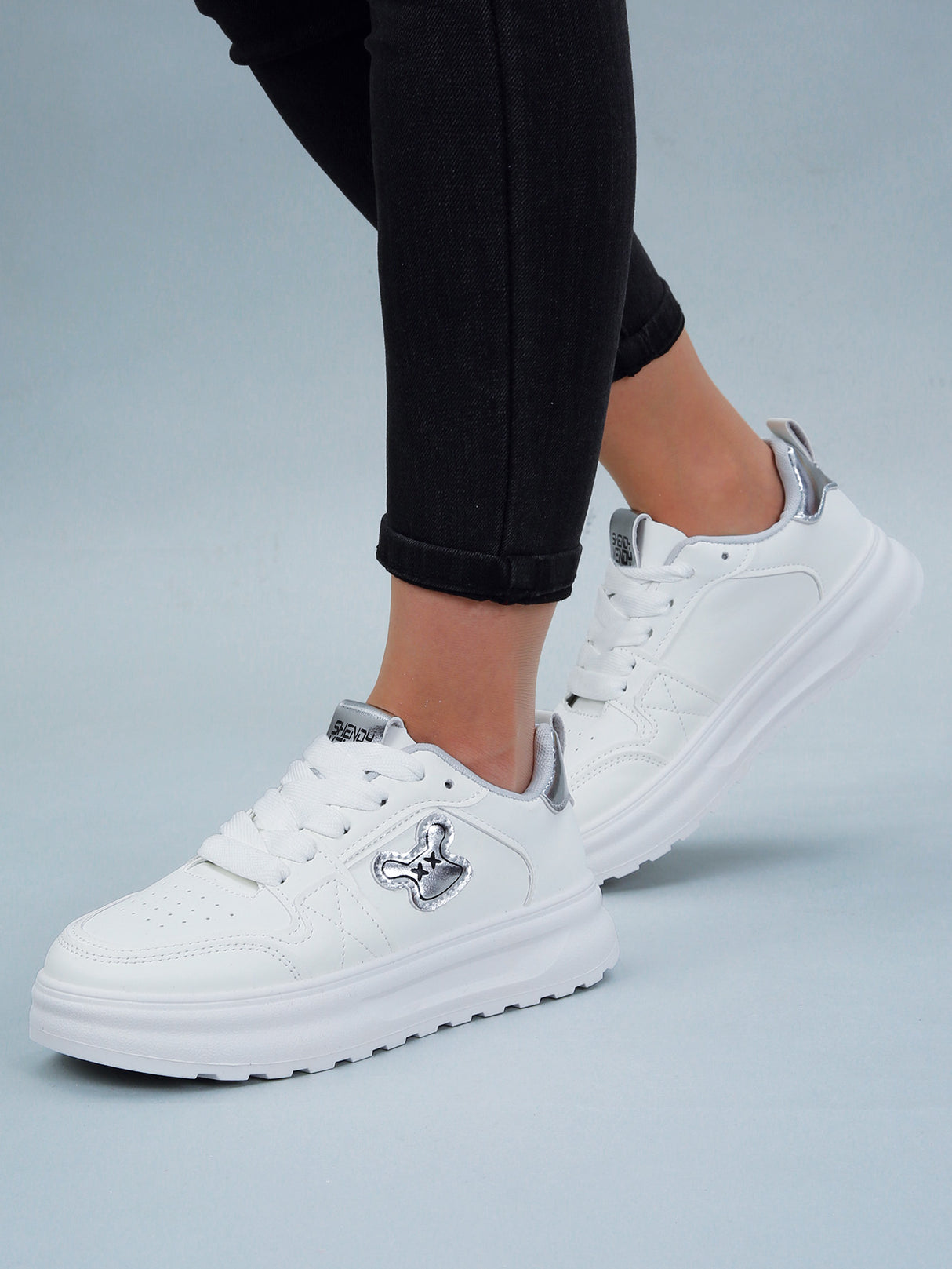 Tenis Para Mujer Clasico Sneakers Antileslizante Moda Urbana