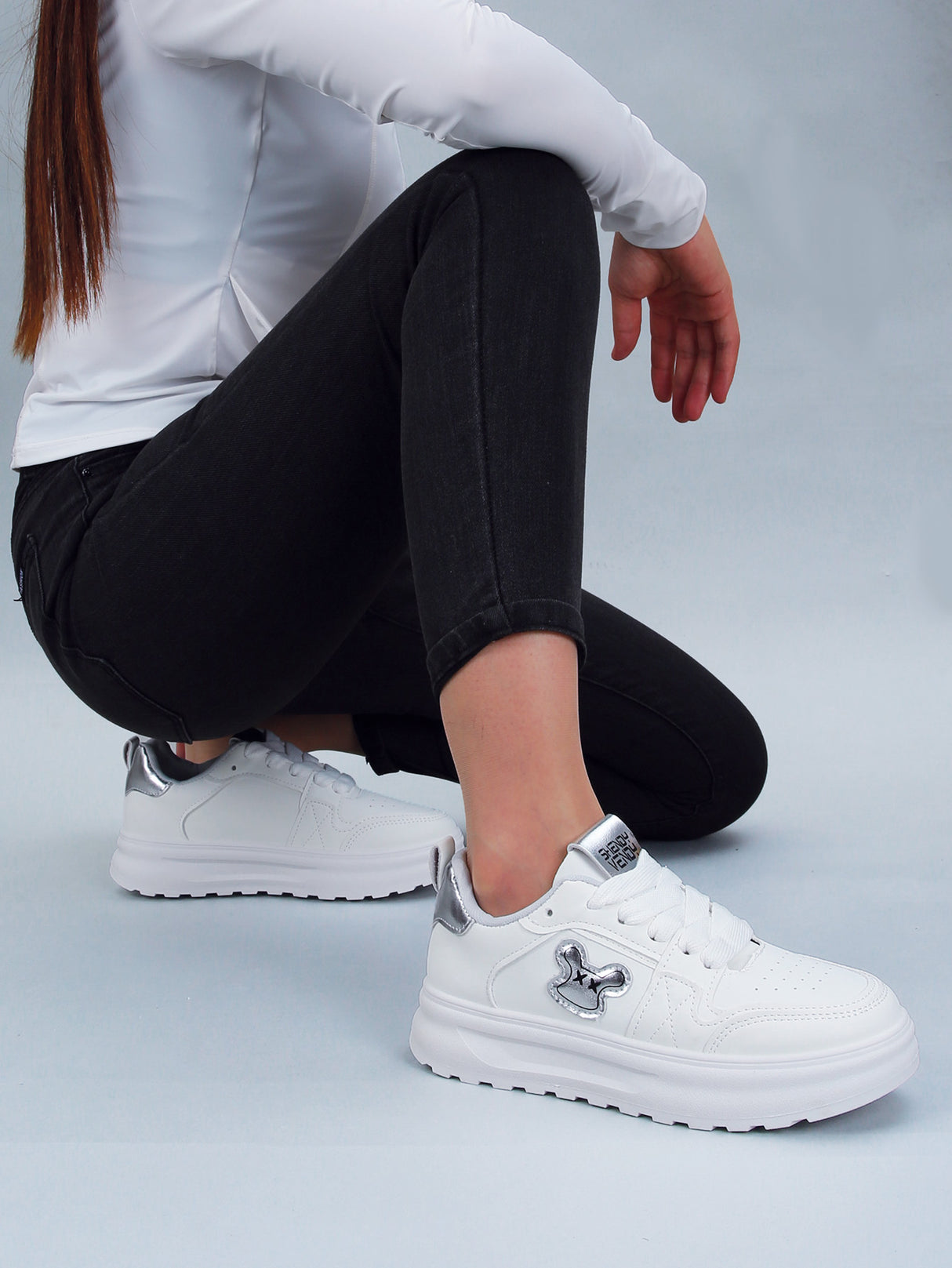 Tenis Para Mujer Clasico Sneakers Antileslizante Moda Urbana