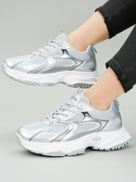 Tenis Mujer Plataforma Chunky Sneakers Moda Urbana