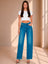 Jeans Wide Leg Mujer Tiro Alto Pierna Ancha Mezclilla Mayoreo