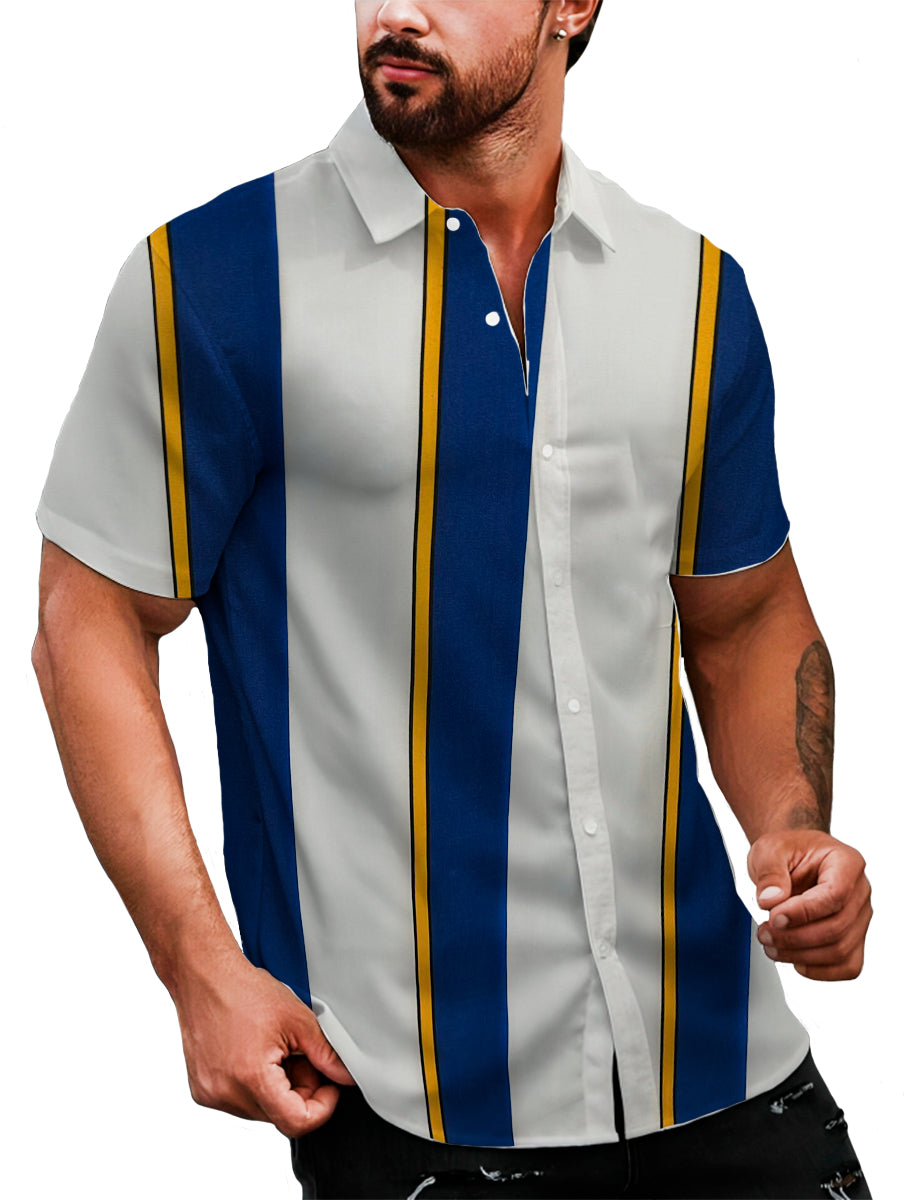 Camisa Casual Para Hombre Strech Manga Corta Shendy Vendy