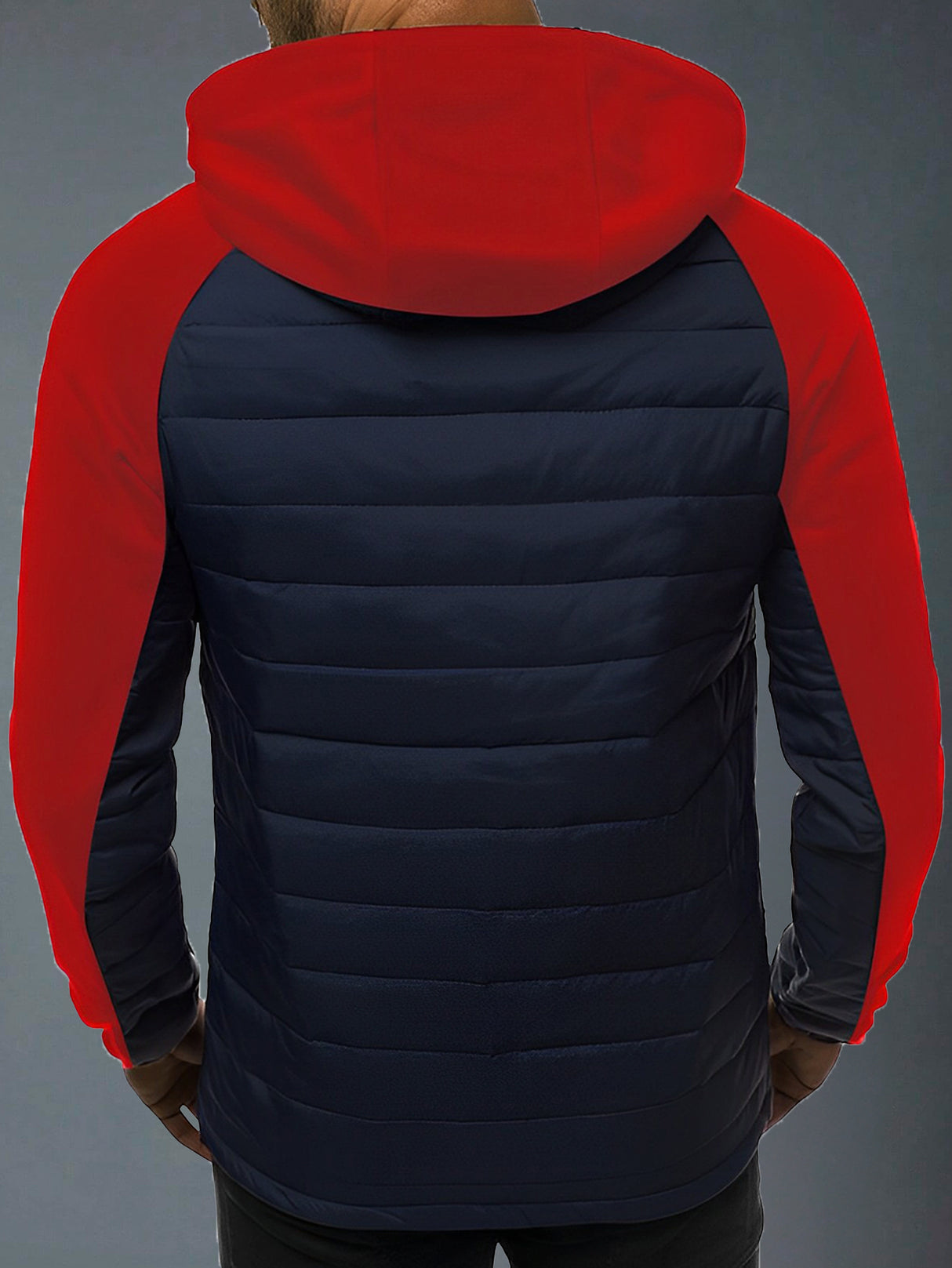 Sudadera Hombre Con Capucha Deportiva Con Cierre Hoodie