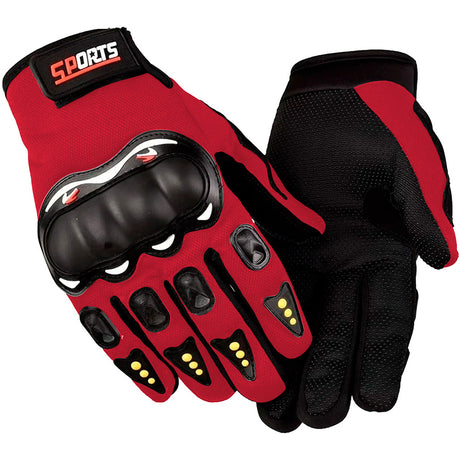 Guantes Con Proteccion Motociclista Anti Derrape Táctil