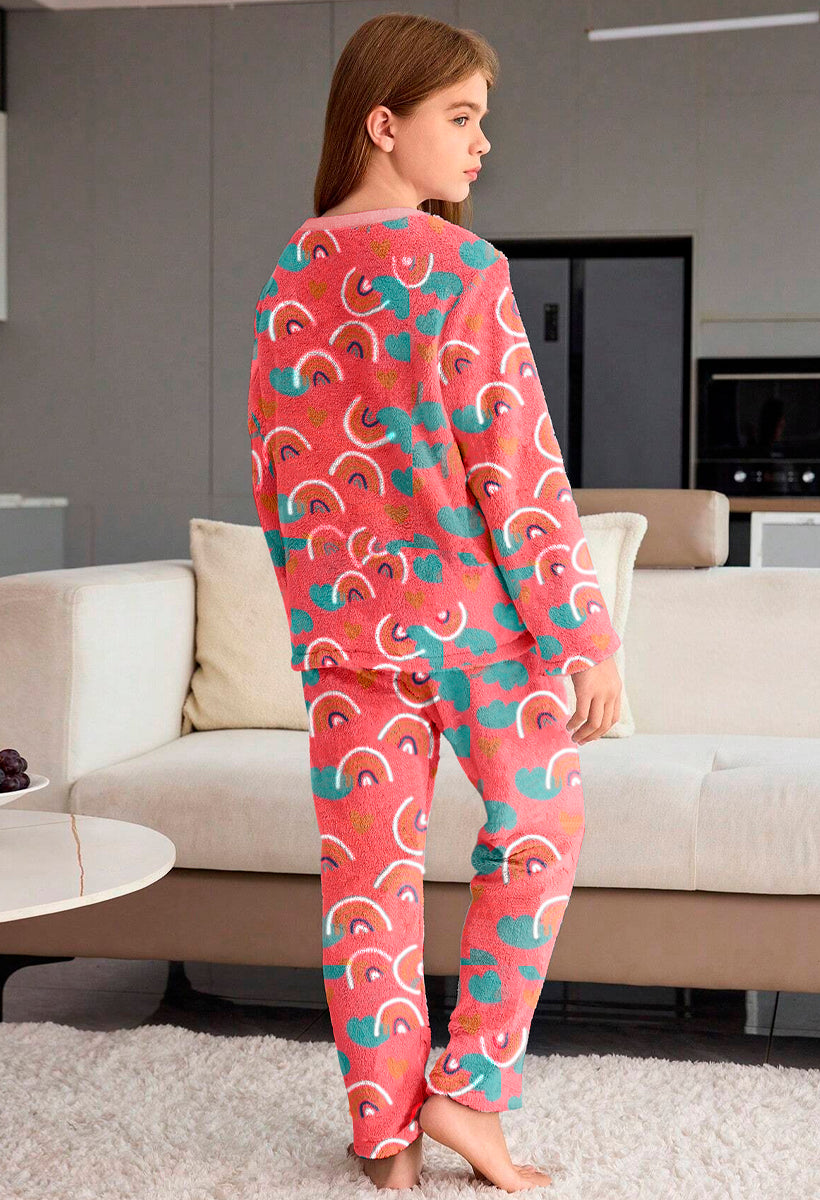 Pijama Para Niña Conjunto 2 Piezas Elegante invierno