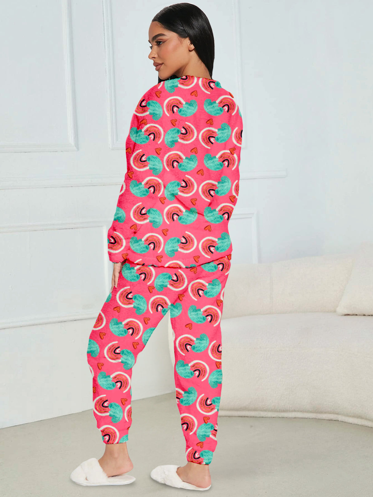 Pijama Para Mujer Conjunto 2 Piezas Elegante invierno