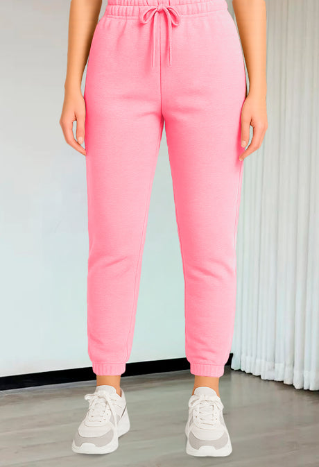 Pantalón Jogger Pants para Dama Comodo con Cordon Ajustable Estilo Casual Deportivo