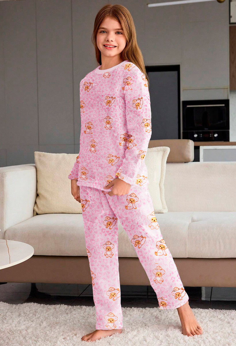 Pijama Para Niña Conjunto 2 Piezas Elegante invierno