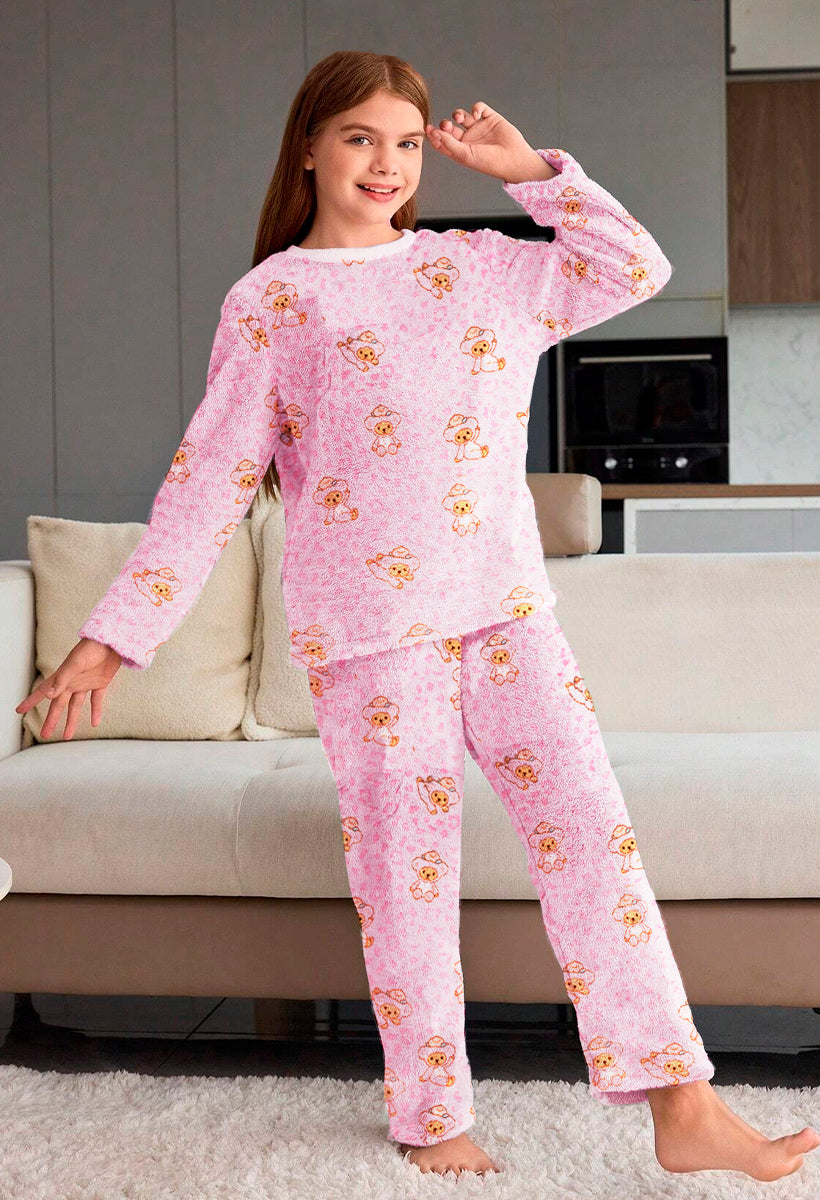 Pijama Para Niña Conjunto 2 Piezas Elegante invierno