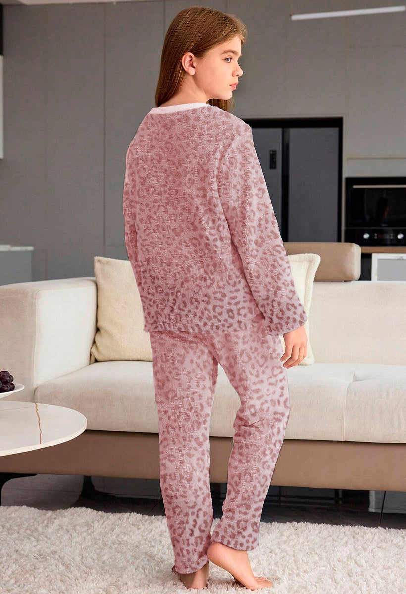 Pijama Para Niña Conjunto 2 Piezas Elegante invierno