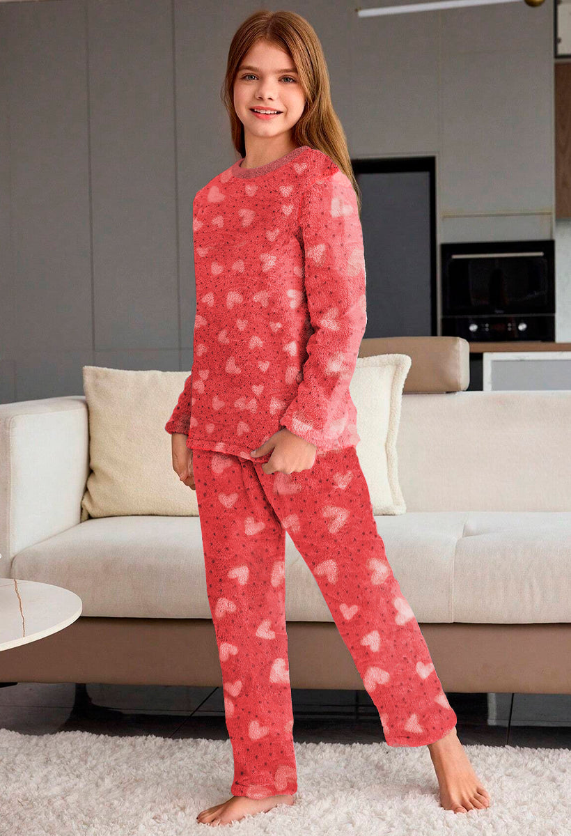 Pijama Para Niña Conjunto 2 Piezas Elegante invierno