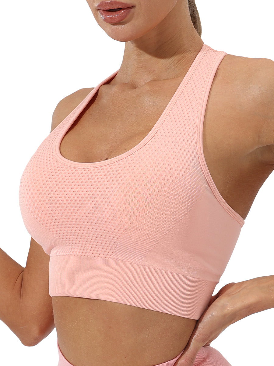 Crop Top Deportivo Para Mujer Push Up Katiusha Sport