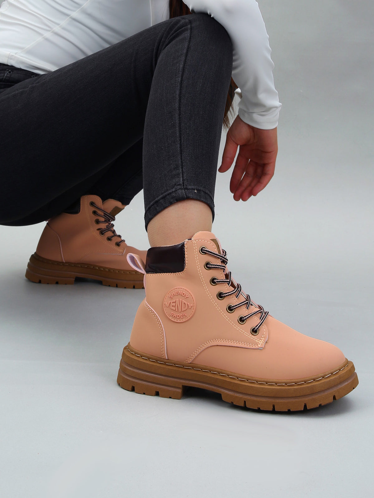 Botas Para Mujer Estilo Stone Street Urbano Plataforma