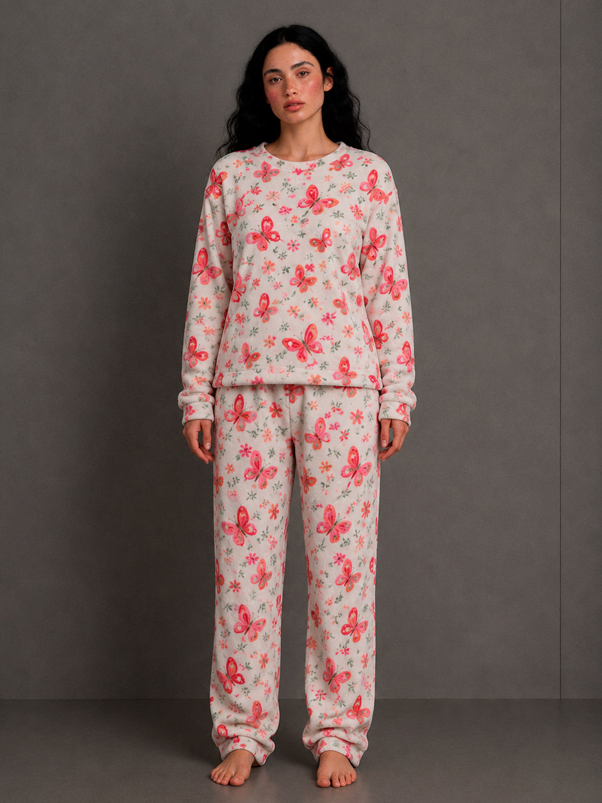 Pijama Para Mujer Conjunto 2 Piezas Elegante invierno