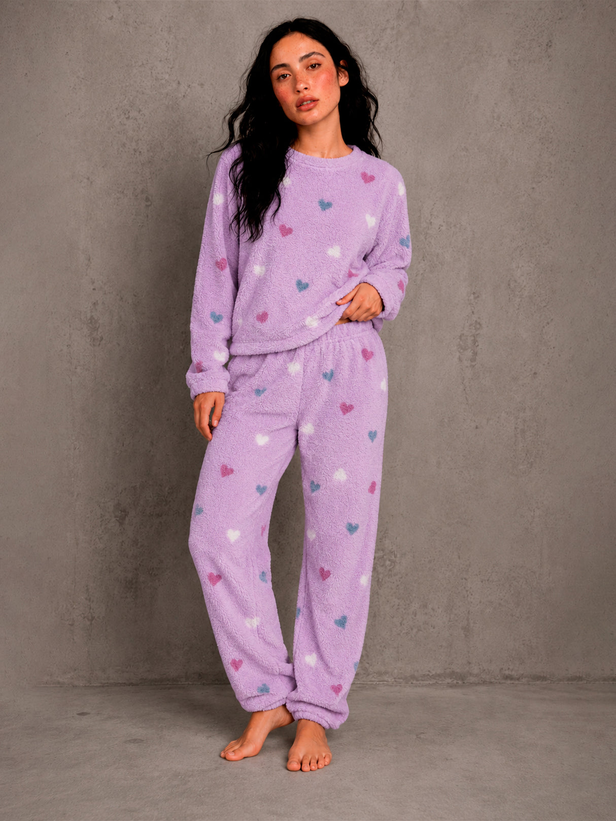 Pijama Para Mujer Conjunto 2 Piezas Elegante invierno