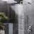Regadera Cuadrada Tipo Lluvia En Acero Inoxidable