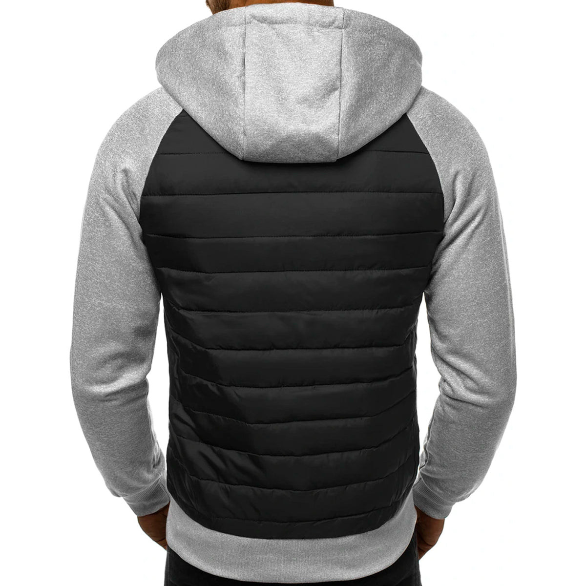 Sudadera Hombre Con Capucha Deportiva Con Cierre Hoodie