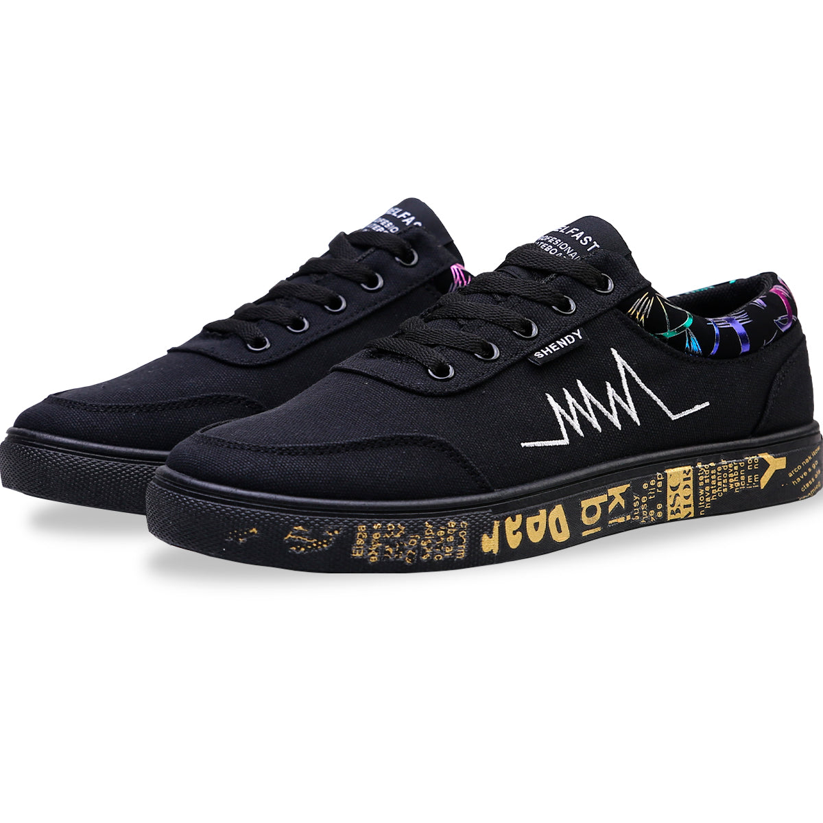 Zapatos planos de moda para hombre, Zapatillas bajas de lona comodos  y ligeros para todas las temporadas