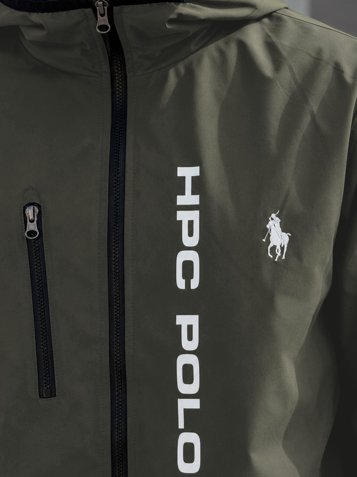 Chamarra Hpc Polo Rompevientos Para Hombre