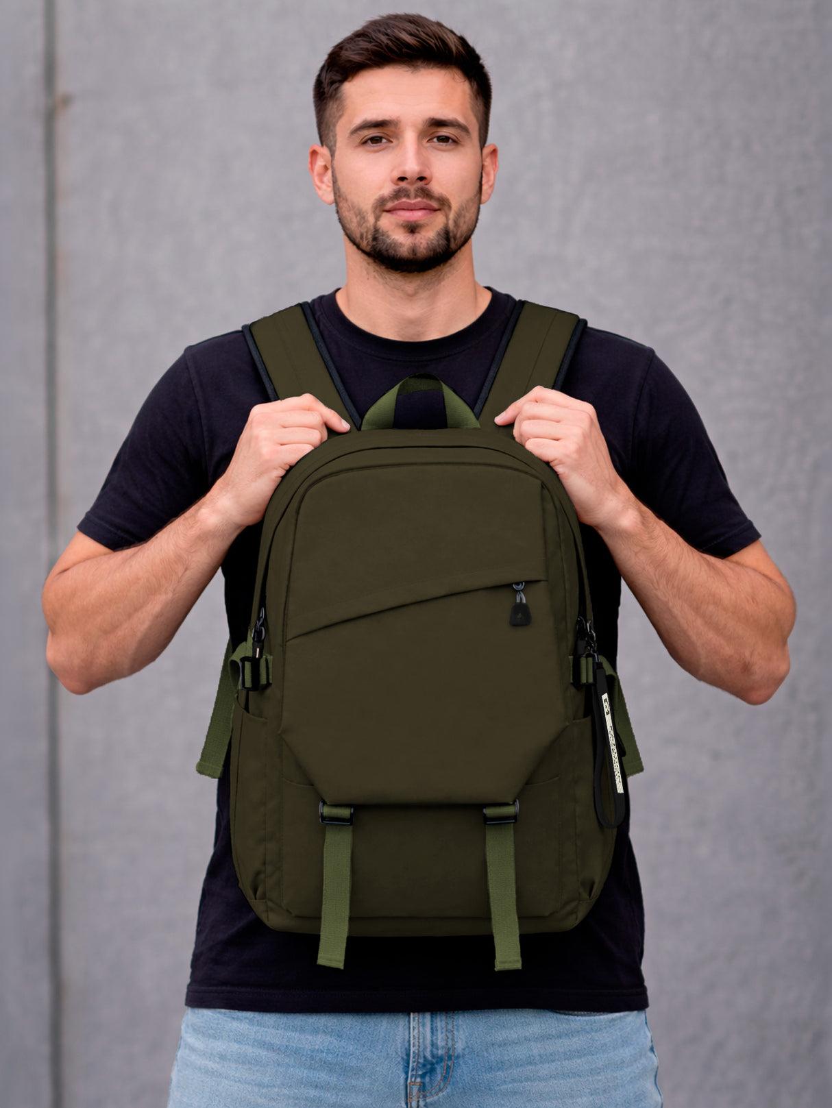 Mochila Antirrobo De Gran Capacidad Con Cargador Usb