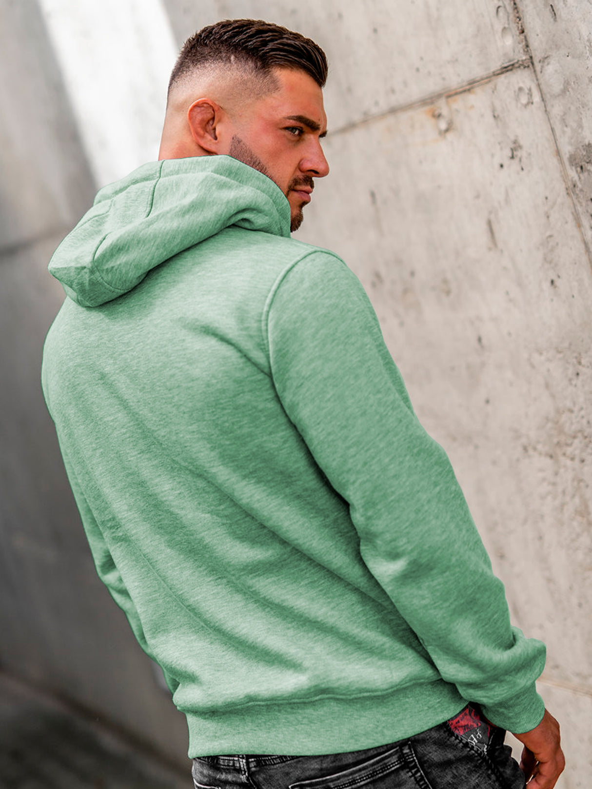 Sudadera Hombre Con Capucha De Calidad Hoodie