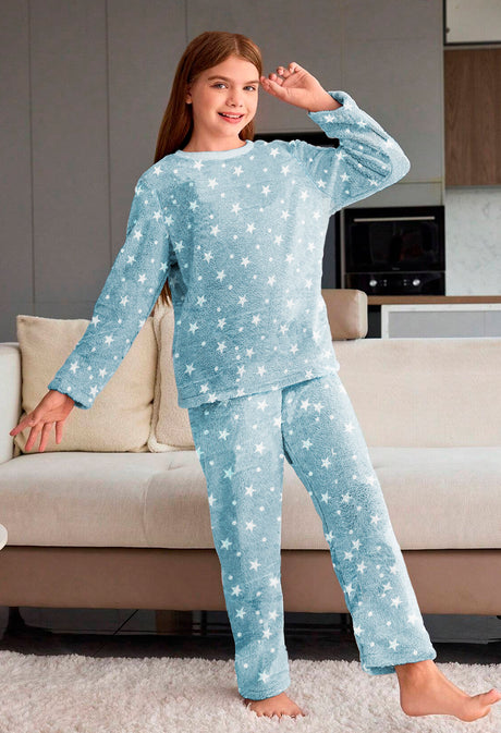 Pijama Para Niña Conjunto 2 Piezas Elegante invierno