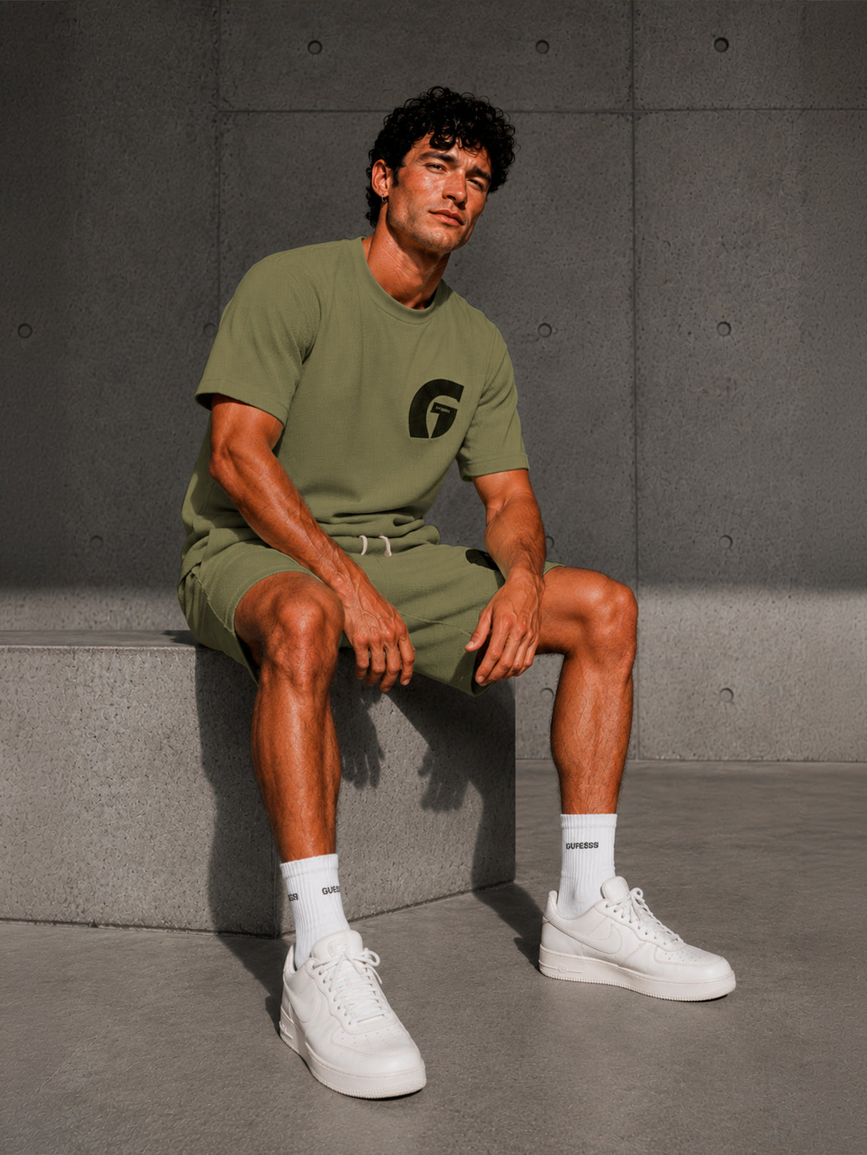 Conjuntos Deportivo Hombre Verano Playera Manga Corta