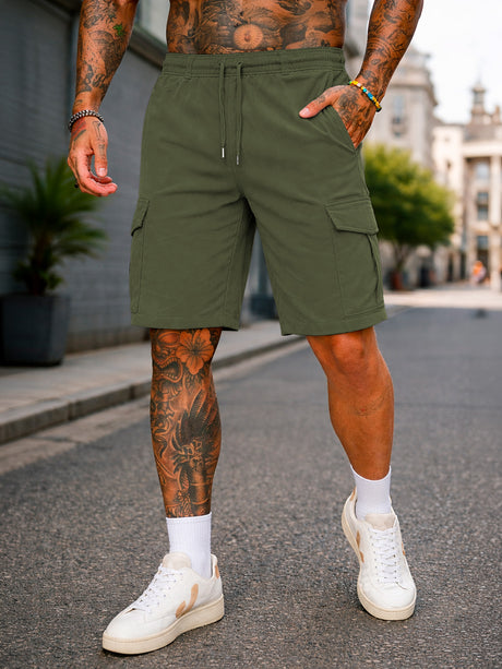 Pantalones Cortos Cargo Tacticos para Hombre Pantalon Short Senderismo Transpirable para Exteriores