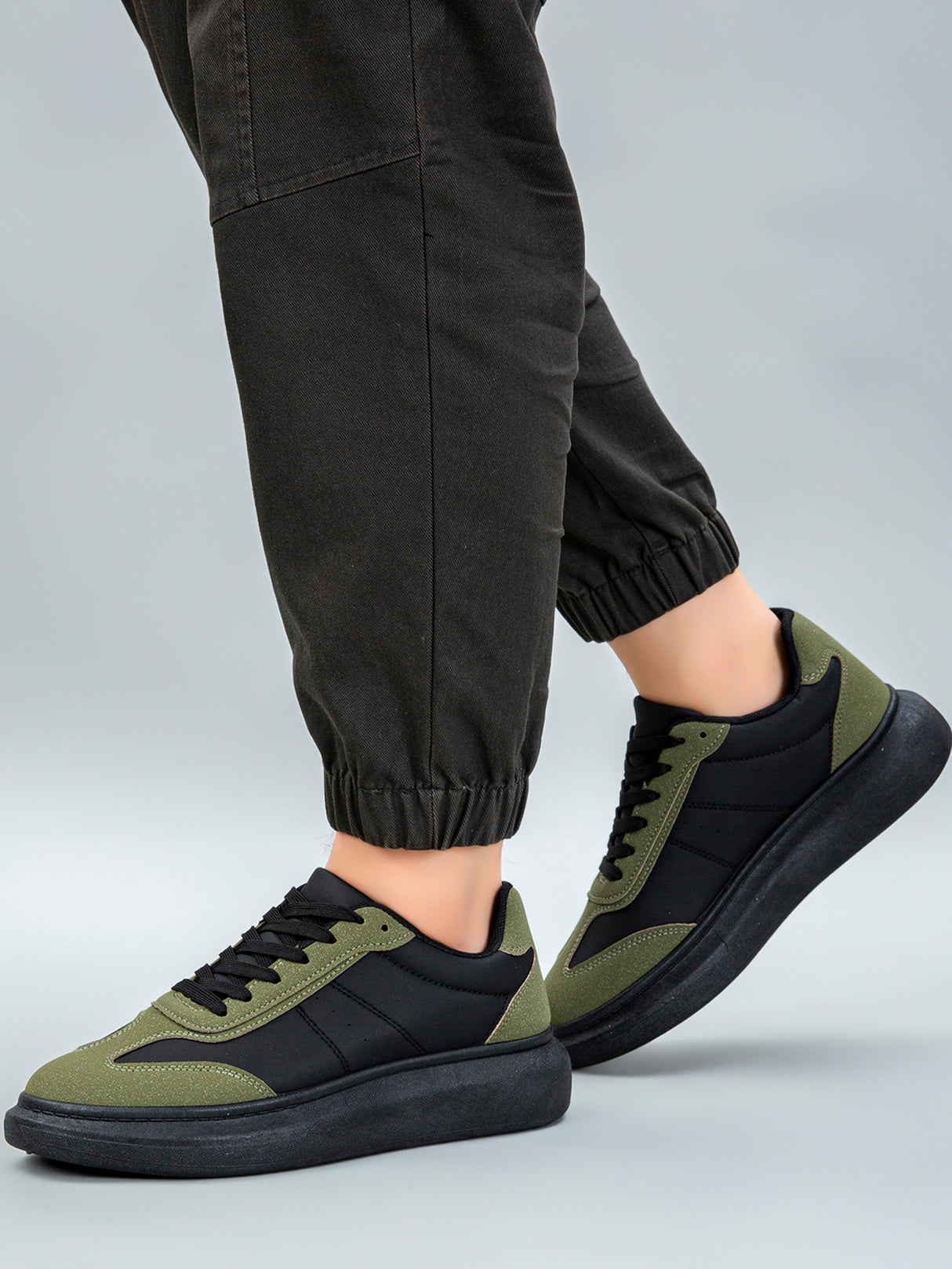Tenis Para Hombre Sneakers Casuales de Plataforma Comodos De Moda