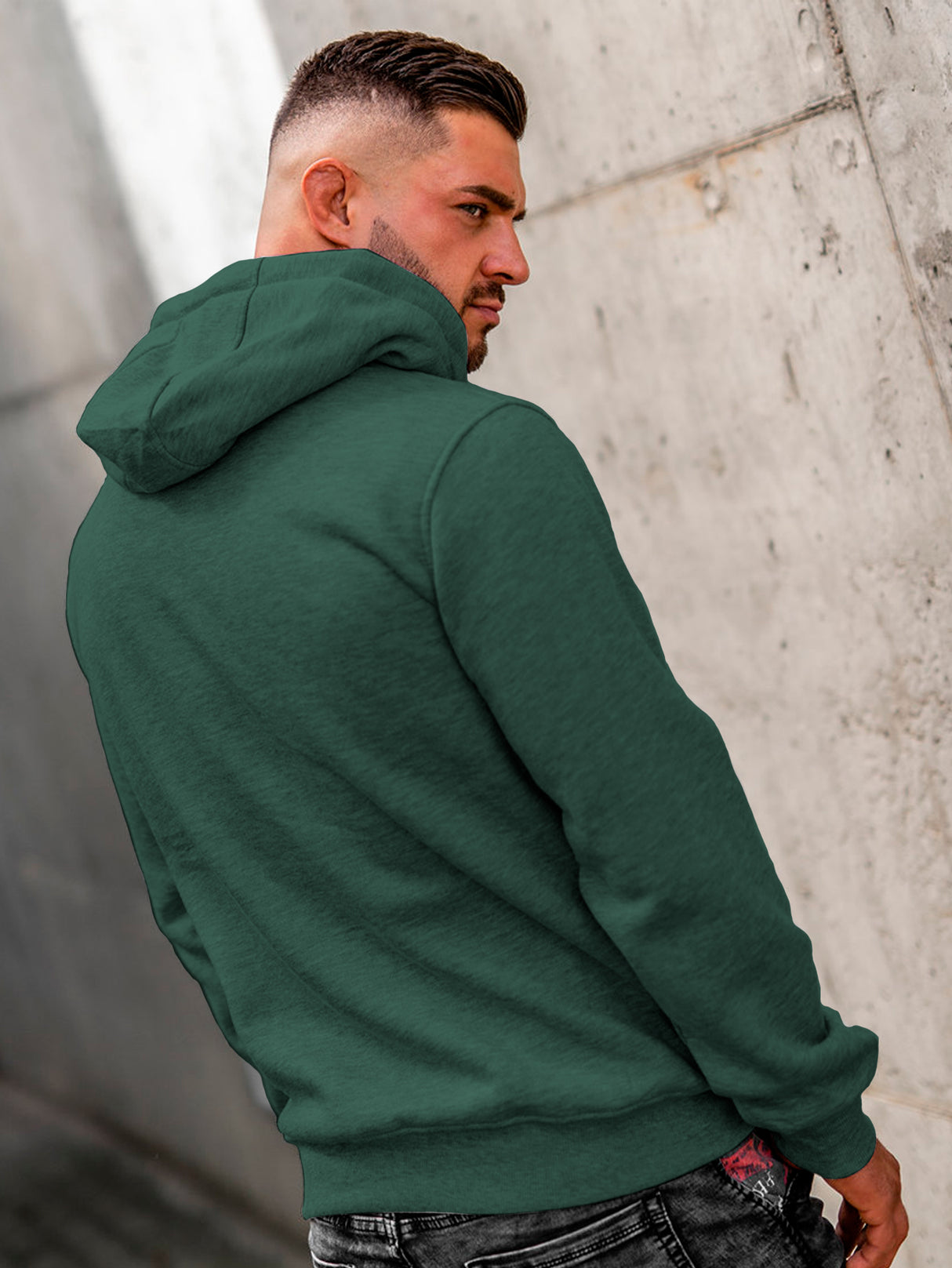 Sudadera Hombre Con Capucha De Calidad Hoodie