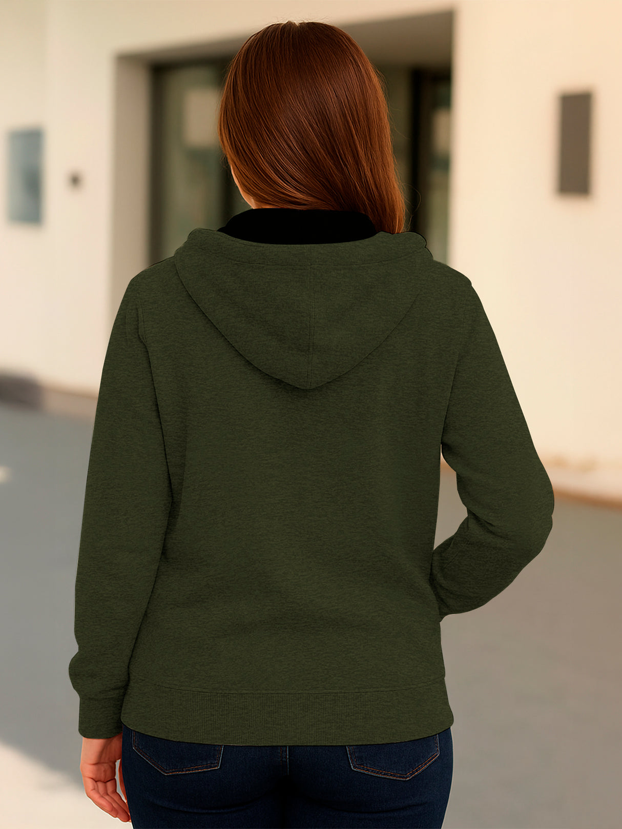 Sudadera Mujer Con Capucha De Calidad