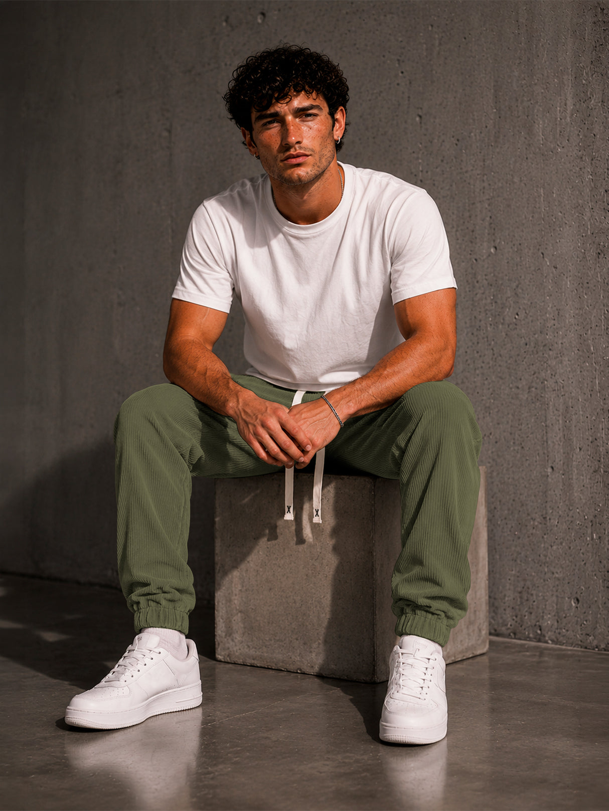 Pants Pantalon Pana Para Hombre Premium Jogger Comodo Casual