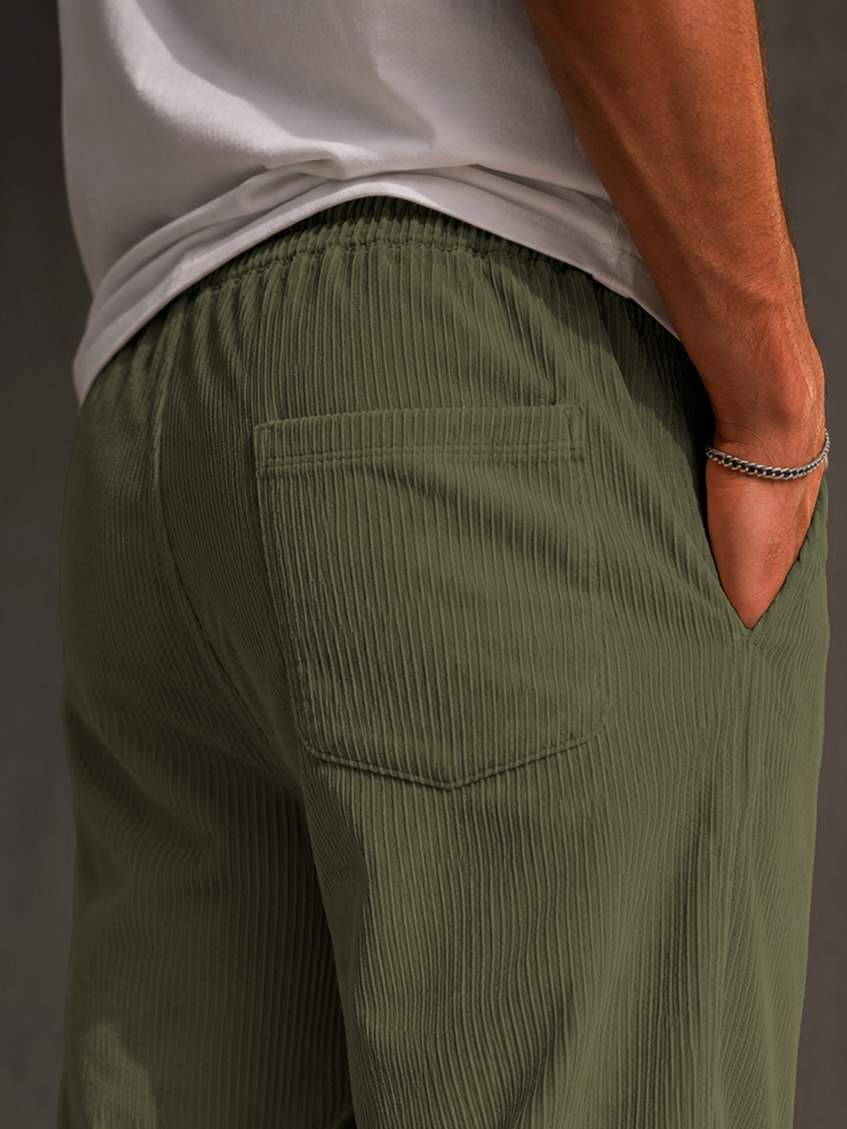 Pants Pantalon Pana Para Hombre Premium Jogger Comodo Casual