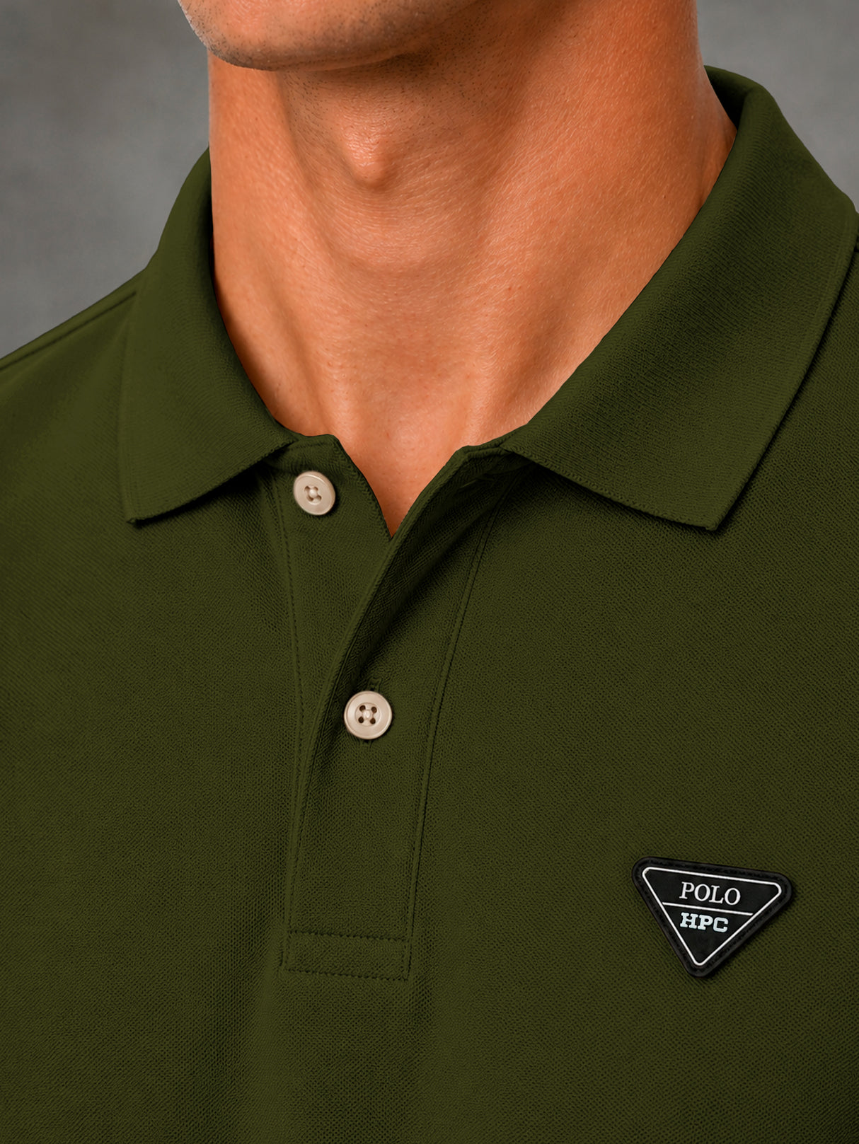Playera HPC Polo Hombre Slim Fit Algodón Manga Corta Casual