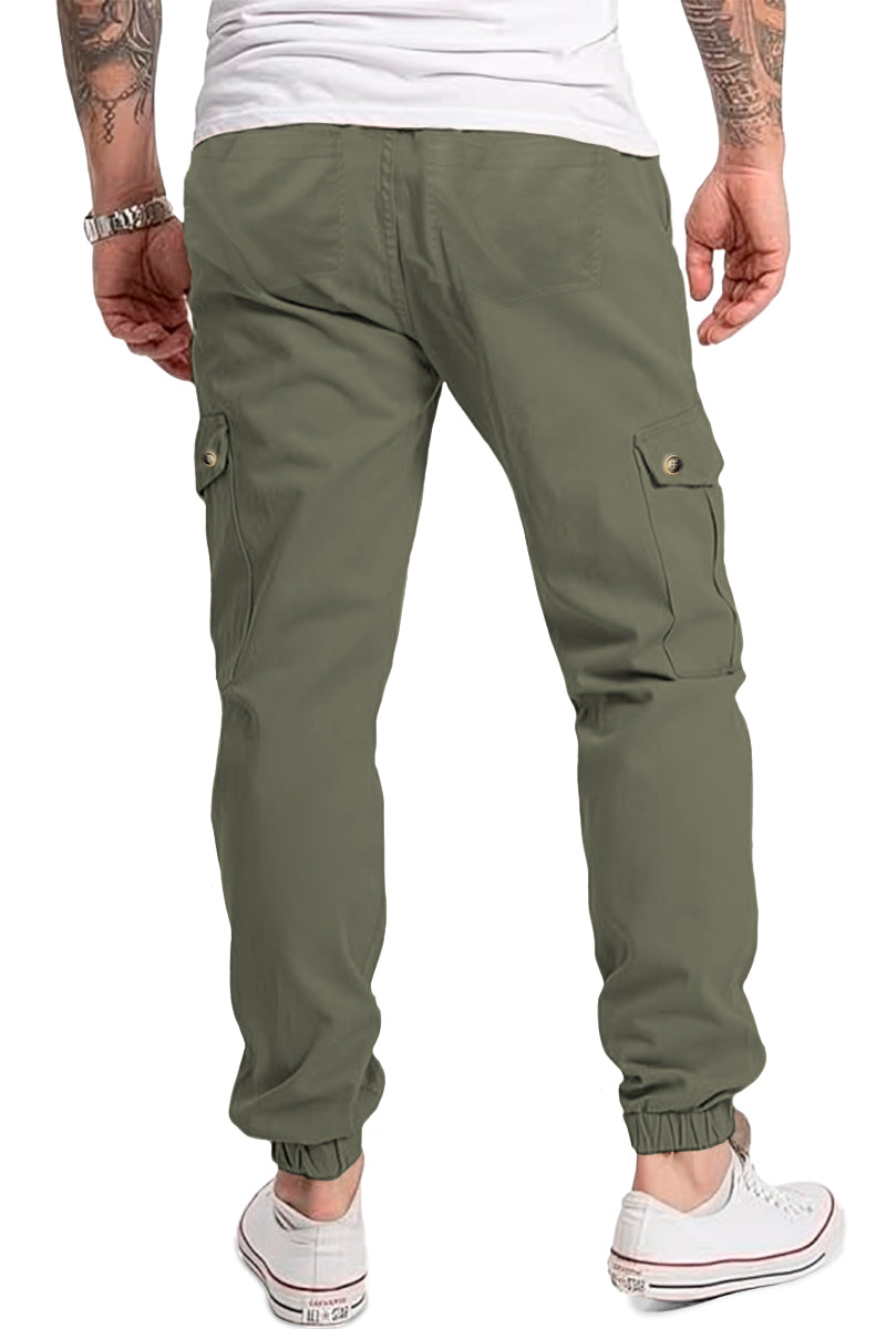 Pantalón Jogger Hombre Skinny Gabardina Premium King B