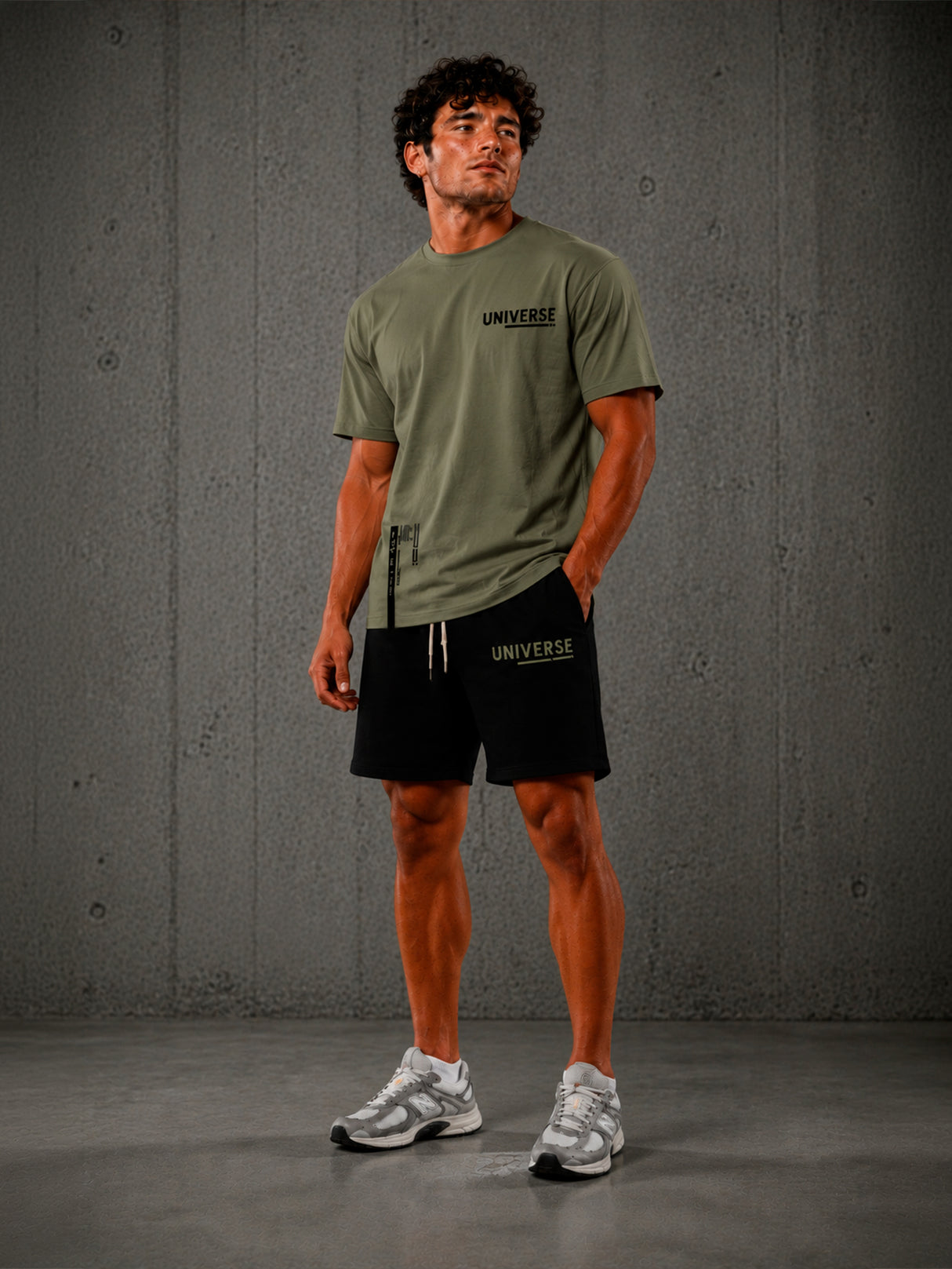 Conjuntos Deportivo Hombre Verano Playera Manga Corta