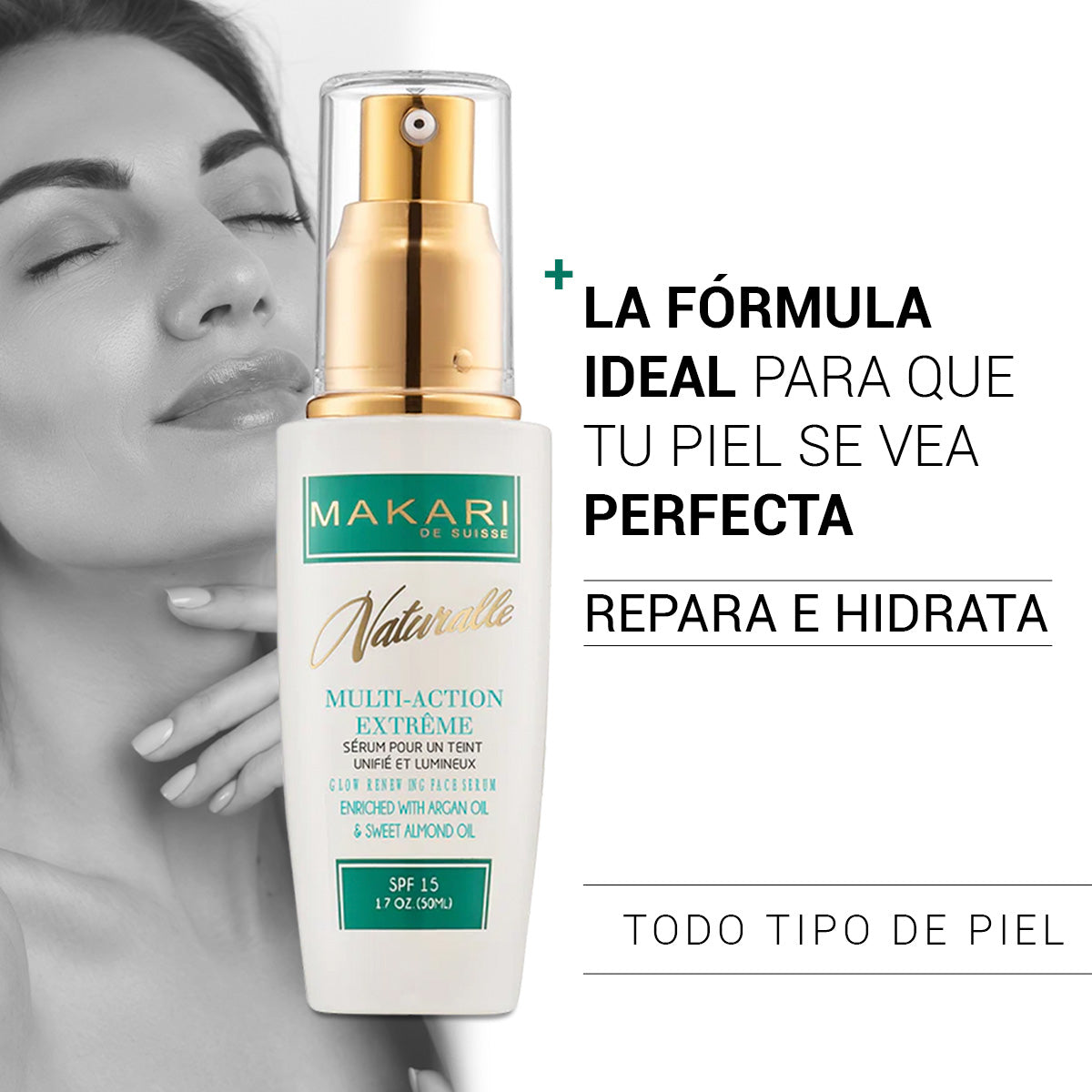 Suero Facial Revitalizante Serum Multi-action Extreme Glow