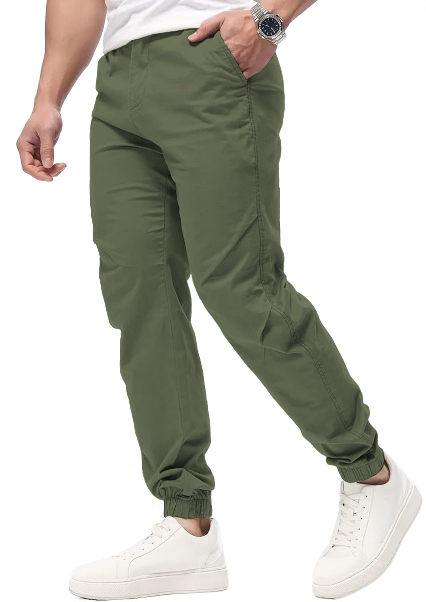 Pantalón Jogger Hombre Skinny Gabardina Premium King B