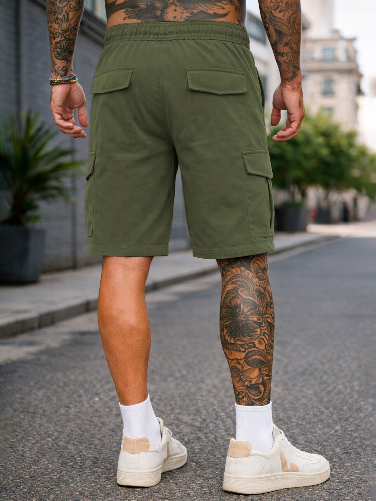 Pantalones Cortos Cargo Tacticos para Hombre Pantalon Short Senderismo Transpirable para Exteriores