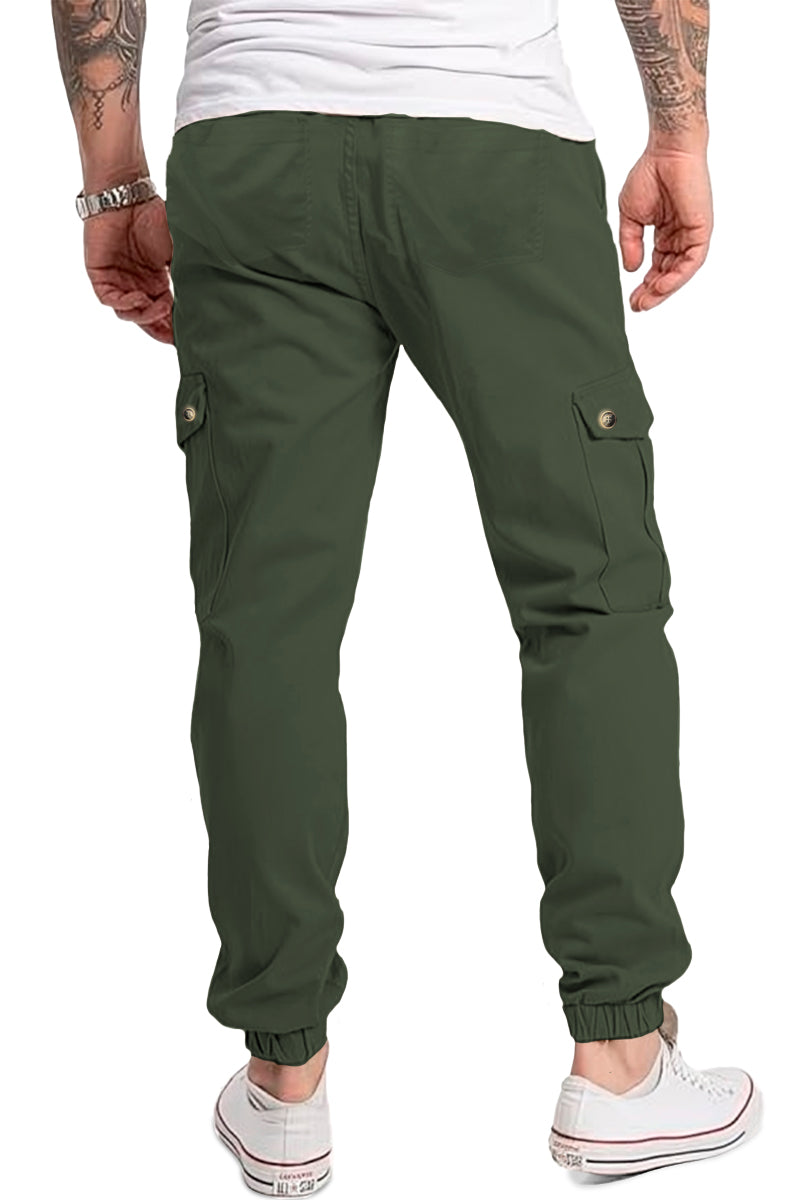 Pantalón Jogger Hombre Skinny Gabardina Premium King B