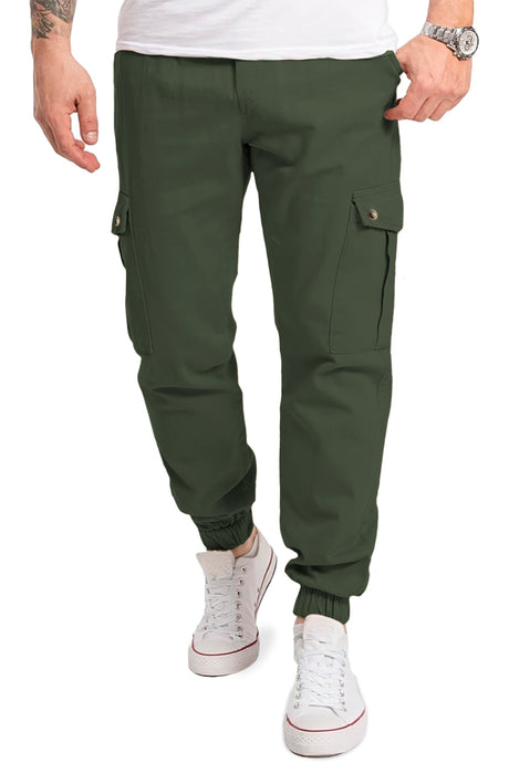 Pantalón Jogger Hombre Skinny Gabardina Premium King B