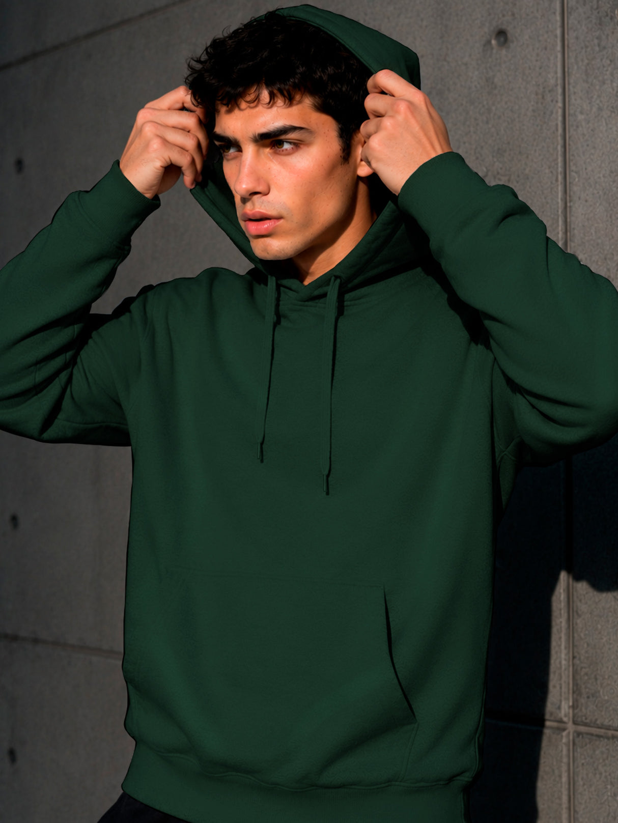 Sudadera Hombre Con Capucha De Calidad Hoodie