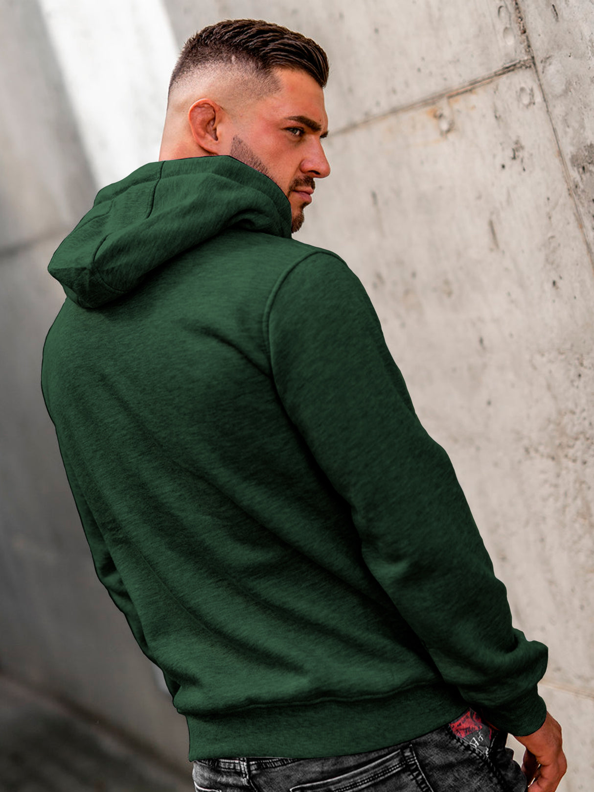 Sudadera Hombre Con Capucha De Calidad Hoodie